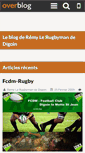 Mobile Screenshot of fcdm-rugby.over-blog.fr