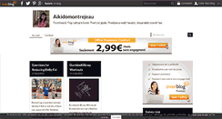 Desktop Screenshot of aikidomontrejeau.over-blog.com