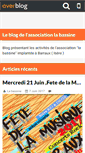 Mobile Screenshot of la-bassine.over-blog.com