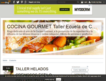 Tablet Screenshot of cocinagourmet.over-blog.com