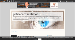 Desktop Screenshot of emoticones-gifs.over-blog.com