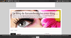 Desktop Screenshot of forumdesaigles.over-blog.com