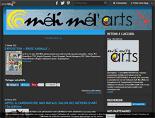 Tablet Screenshot of melimelarts.over-blog.com