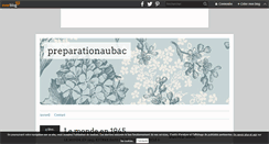 Desktop Screenshot of preparationaubac.over-blog.com