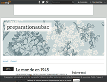 Tablet Screenshot of preparationaubac.over-blog.com