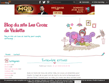 Tablet Screenshot of lescroixdeviolette.over-blog.com