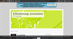 Desktop Screenshot of emasboungijournaliste.over-blog.com