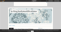 Desktop Screenshot of bodymodifications.over-blog.com