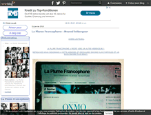 Tablet Screenshot of la-plume-francophone.over-blog.com