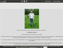 Tablet Screenshot of leblogdetectionde-francky41.over-blog.com