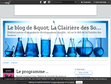 Tablet Screenshot of laclairieredessources.over-blog.com