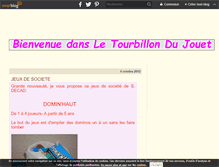 Tablet Screenshot of letourbillondujouet.over-blog.fr