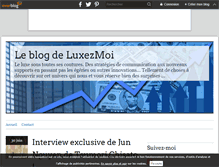 Tablet Screenshot of luxezmoi.over-blog.com
