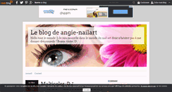 Desktop Screenshot of angie-nailart.over-blog.fr