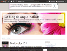 Tablet Screenshot of angie-nailart.over-blog.fr