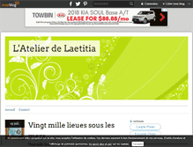 Tablet Screenshot of latelier-de-laetitia.over-blog.fr