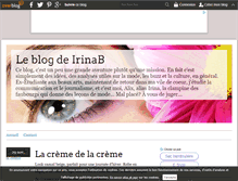 Tablet Screenshot of irinab.over-blog.com