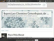 Tablet Screenshot of chemins-creux.over-blog.fr