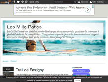 Tablet Screenshot of 1000-pattes.over-blog.com
