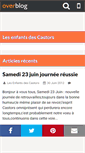 Mobile Screenshot of lescastors.over-blog.fr