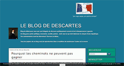 Desktop Screenshot of descartes.over-blog.fr