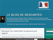 Tablet Screenshot of descartes.over-blog.fr