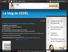 Tablet Screenshot of gehel.over-blog.com