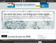 Tablet Screenshot of lemotdujour.over-blog.com