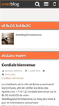 Mobile Screenshot of lechristianisme.over-blog.com