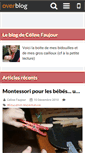 Mobile Screenshot of lescreationsdecelinefaujour.over-blog.com