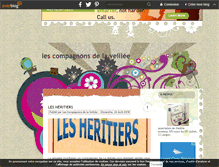 Tablet Screenshot of lescompagnonsdelaveillee.over-blog.fr