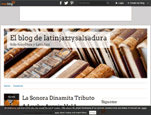 Tablet Screenshot of latinjazzysalsadura.over-blog.es