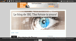 Desktop Screenshot of ise-thefutureisyours.over-blog.com