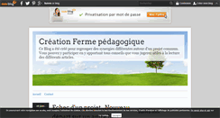 Desktop Screenshot of ferme-pedagogique.over-blog.com