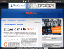 Tablet Screenshot of bibliovie.over-blog.com