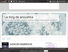 Tablet Screenshot of anoushka.omnia.over-blog.com