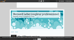 Desktop Screenshot of bernardlebel.over-blog.com