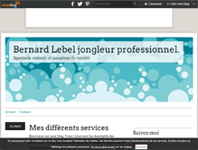 Tablet Screenshot of bernardlebel.over-blog.com