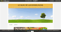 Desktop Screenshot of lacuisinelouisa.over-blog.com