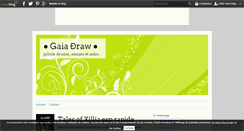 Desktop Screenshot of gaia-draw.over-blog.com