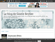 Tablet Screenshot of giseleseyller.over-blog.fr