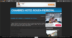 Desktop Screenshot of chambredhote-pierreval-morgny-rouen.over-blog.com