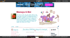 Desktop Screenshot of mamayaetmoi2011.over-blog.com