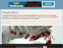 Tablet Screenshot of mandareve.over-blog.fr