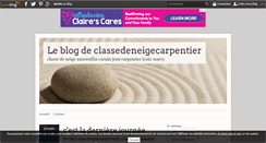 Desktop Screenshot of classedeneigecarpentier.over-blog.fr