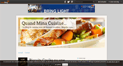 Desktop Screenshot of minacuisine.over-blog.com