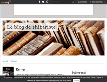 Tablet Screenshot of bondage-shibari.over-blog.fr