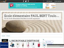 Tablet Screenshot of paul-bert-elementaire.over-blog.fr