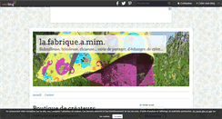 Desktop Screenshot of la.fabrique.a.mim.over-blog.com