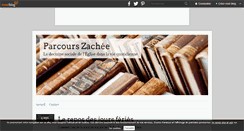 Desktop Screenshot of parcourszachee0910ssm.over-blog.com